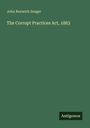 John Renwick Seager: The Corrupt Practices Act, 1883, Buch