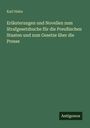 Karl Hahn: Erläuterungen und Novellen zum Strafgesetzbuche für die Preußischen Staaten und zum Gesetze über die Presse, Buch