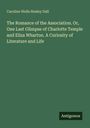 Caroline Wells Healey Dall: The Romance of the Association. Or, One Last Glimpse of Charlotte Temple and Eliza Wharton. A Curiosity of Literature and Life, Buch