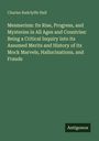 Der Titel lautet: "Mesmerism: Its Rise, Progress, and Mysteries in All Ages and Countries..." von Charles Radclyffe Hall. Unten rechts steht "Antigonos". Der Hintergrund ist grün.