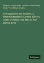 Buchtitel: "The Inquisition and Judaism" mit Autoren. Grüner Hintergrund, unten rechts steht "Antigonos".