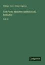 "William Henry Giles Kingston. The Prime Minister: an Historical Romance. Vol. III. Unten rechts: Antigonos. Grüner Hintergrund."