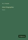 "W. K. Tweedie, Select Biographies, Vol. II." Grüner Hintergrund, "Antigonos" unten rechts.