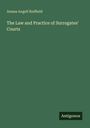 Amasa Angell Redfield, Titel: The Law and Practice of Surrogates' Courts. Unten rechts: Antigonos. Einfacher grüner Hintergrund.