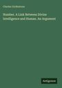 Titel: "Number. A Link Between Divine Intelligence and Human. An Argument." Autor: Charles Girdlestone. Grüner Hintergrund.