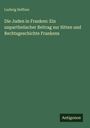 Grüner Hintergrund, weiße Schrift. Titel: "Die Juden in Franken". Autor: Ludwig Heffner. Unten steht "Antigonos".