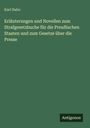 Karl Hahn: Erläuterungen und Novellen zum Strafgesetzbuche für die Preußischen Staaten und zum Gesetze über die Presse, Buch