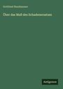 Der Text lautet: "Gottfried Nussbaumer, Über das Maß des Schadenersatzes". Unten rechts steht "Antigonos". Grüner Hintergrund.