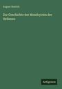 August Boeckh: Zur Geschichte der Mondcyclen der Hellenen, Buch