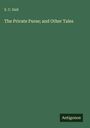 S. C. Hall: The Private Purse; and Other Tales, Buch