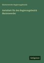 "Amtsblatt für den Regierungsbezirk Marienwerder" steht auf grünem Hintergrund. Unten rechts: "Antigonos".