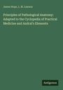Text: "James Hope, L. M. Lawson. Principles of Pathological Anatomy: Adapted to the Cyclopedia of Practical Medicine and Andral's Elements. Antigonos." Hintergrund: Dunkelgrün.