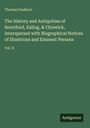 „The History and Antiquities of Brentford, Ealing, & Chiswick“ von Thomas Faulkner, Vol. II. Grüner Hintergrund.