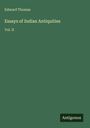 Edward Thomas: Essays of Indian Antiquities, Buch
