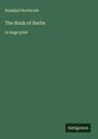 Rosalind Northcote: The Book of Herbs, Buch