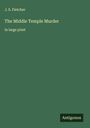 J. S. Fletcher: The Middle Temple Murder, Buch