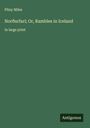 Pliny Miles: Norðurfari; Or, Rambles in Iceland, Buch