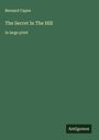 Bernard Capes: The Secret In The Hill, Buch