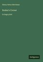Henry Seton Merriman: Roden's Corner, Buch