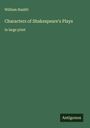 William Hazlitt: Characters of Shakespeare's Plays, Buch