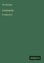Paul Bourget: Cosmopolis, Buch
