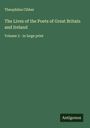 Theophilus Cibber: The Lives of the Poets of Great Britain and Ireland, Buch