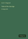 Scott F. Fitzgerald: Tales of the Jazz Age, Buch
