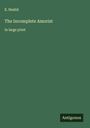 E. Nesbit: The Incomplete Amorist, Buch