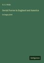 H. G. Wells: Social Forces in England and America, Buch