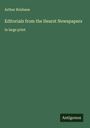 Arthur Brisbane: Editorials from the Hearst Newspapers, Buch