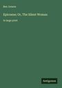 Ben Jonson: Epicoene; Or, The Silent Woman, Buch