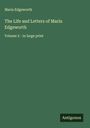 Maria Edgeworth: The Life and Letters of Maria Edgeworth, Buch