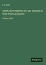 E. F. Burr: Aleph, the Chaldean; Or, the Messiah as Seen from Alexandria, Buch