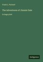 Frank L. Packard: The Adventures of Jimmie Dale, Buch