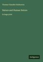 Thomas Chandler Haliburton: Nature and Human Nature, Buch
