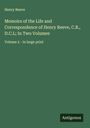Henry Reeve: Memoirs of the Life and Correspondence of Henry Reeve, C.B., D.C.L; In Two Volumes, Buch