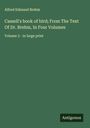 Alfred Edmund Brehm: Cassell's book of bird; From The Text Of Dr. Brehm, In Four Volumes, Buch