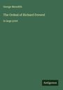 George Meredith: The Ordeal of Richard Feverel, Buch