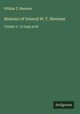 William T. Sherman: Memoirs of General W. T. Sherman, Buch
