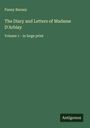 Fanny Burney: The Diary and Letters of Madame D'Arblay, Buch