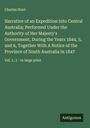Charles Sturt: Narrative of an Expedition into Central Australia; Performed Under the Authority of Her Majesty's Government, During the Years 1844, 5, and 6, Together With A Notice of the Province of South Australia in 1847, Buch