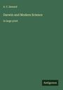 A. C. Seward: Darwin and Modern Science, Buch