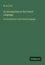 M. De Fivas: An Introduction to the French Language, Buch