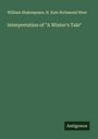 William Shakespeare: Interpretation of "A Winter's Tale", Buch