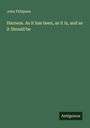 John Philipson: Harness. As it has been, as it is, and as it Should be, Buch