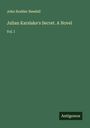 John Hodder Needell: Julian Karslake's Secret. A Novel, Buch