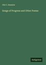 Titel: "Songs of Progress and Other Poems" von Olie C. Denslow. Grüner Hintergrund, Schrift in Gelb. Unten: "Antigonos".