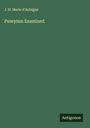 J. H. Merle d'Aubigné: Puseyism Examined, Buch