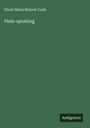 Dinah Maria Mulock Craik: Plain-speaking, Buch