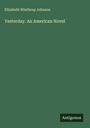 Elizabeth Winthrop Johnson: Yesterday. An American Novel, Buch